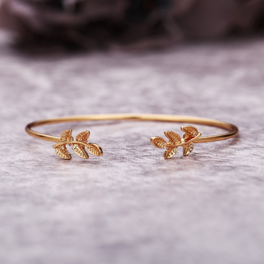 Set 4 Vòng Tay Hình Chiếc Lá Có Thể Điều Chỉnh Kích Cỡ Thời Trang Dành Cho Nữ