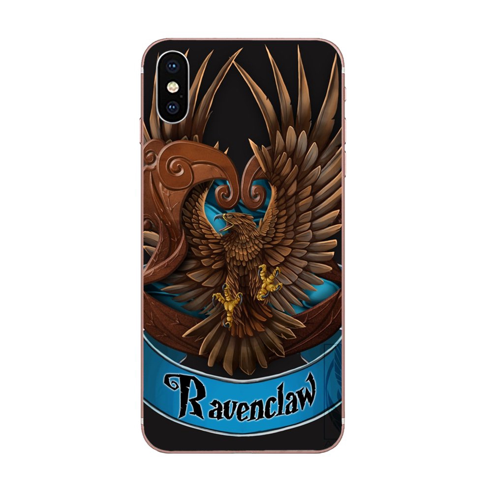 Ốp Điện Thoại Hình Harry Potter Gryffindor Hufflepuff Ravenclaw Cho Iphone 11 Pro X Xs Max Xr 4 4s 5 5c 5s Se Se2 6 6s 7 8 Plus