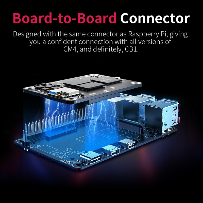 Bảng Mạch Lõi LI CB1 Dành Cho Máy Tính Raspberry Pi CM4 Klipper Linux