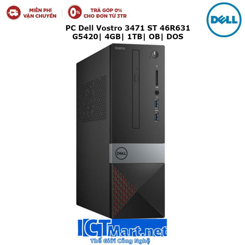 Máy tính để bàn PC Dell Vostro 3670 42VT370027 (Đen) Hàng chính hãng new 100%