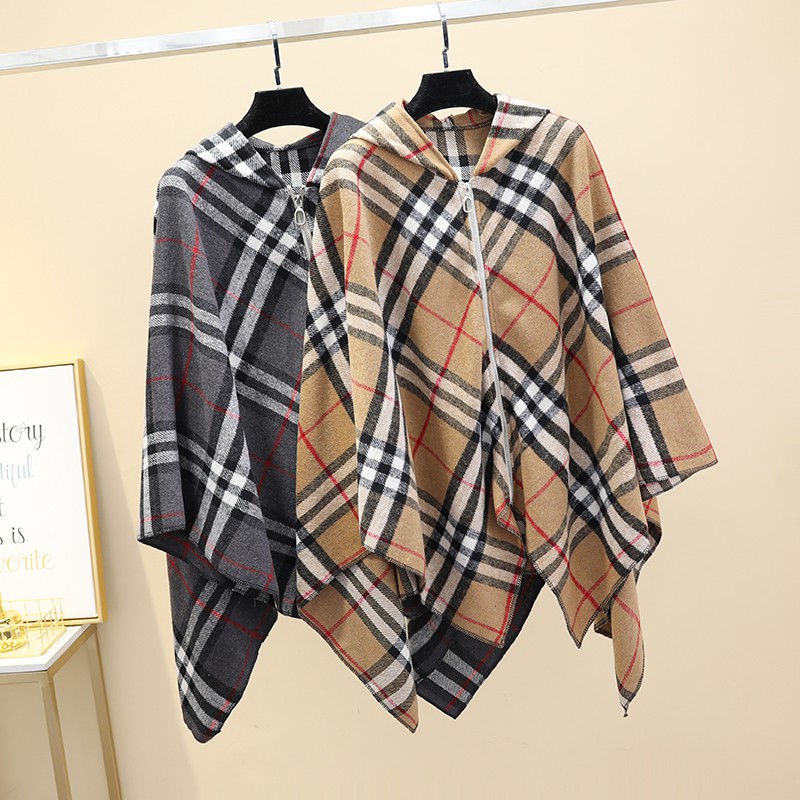 Áo Choàng Len Có Mũ Plus Size | BigBuy360 - bigbuy360.vn