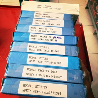 Recto - bộ sên nhông dĩa cho Ex135