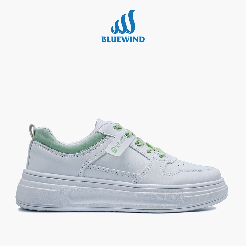 Giày Thể Thao Nữ Da Mềm Kiểu Dáng Hàn Quốc BLUEWIND 68778