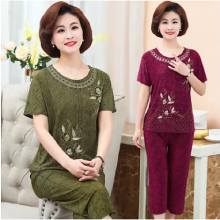 Bộ Đồ Trung Niên Nữ Cho Bà Cho Mẹ Sang Trọng