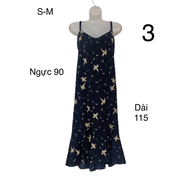 Đầm suông 2 dây