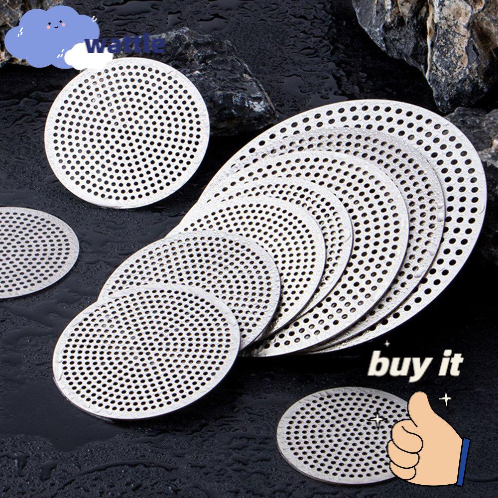 Nắp lọc rác chống tắc ngắn ống thoát nước nhà tắm và bếp bằng inox