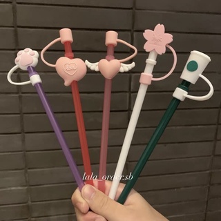 Nút đậy ống hút & ống hút 🌸