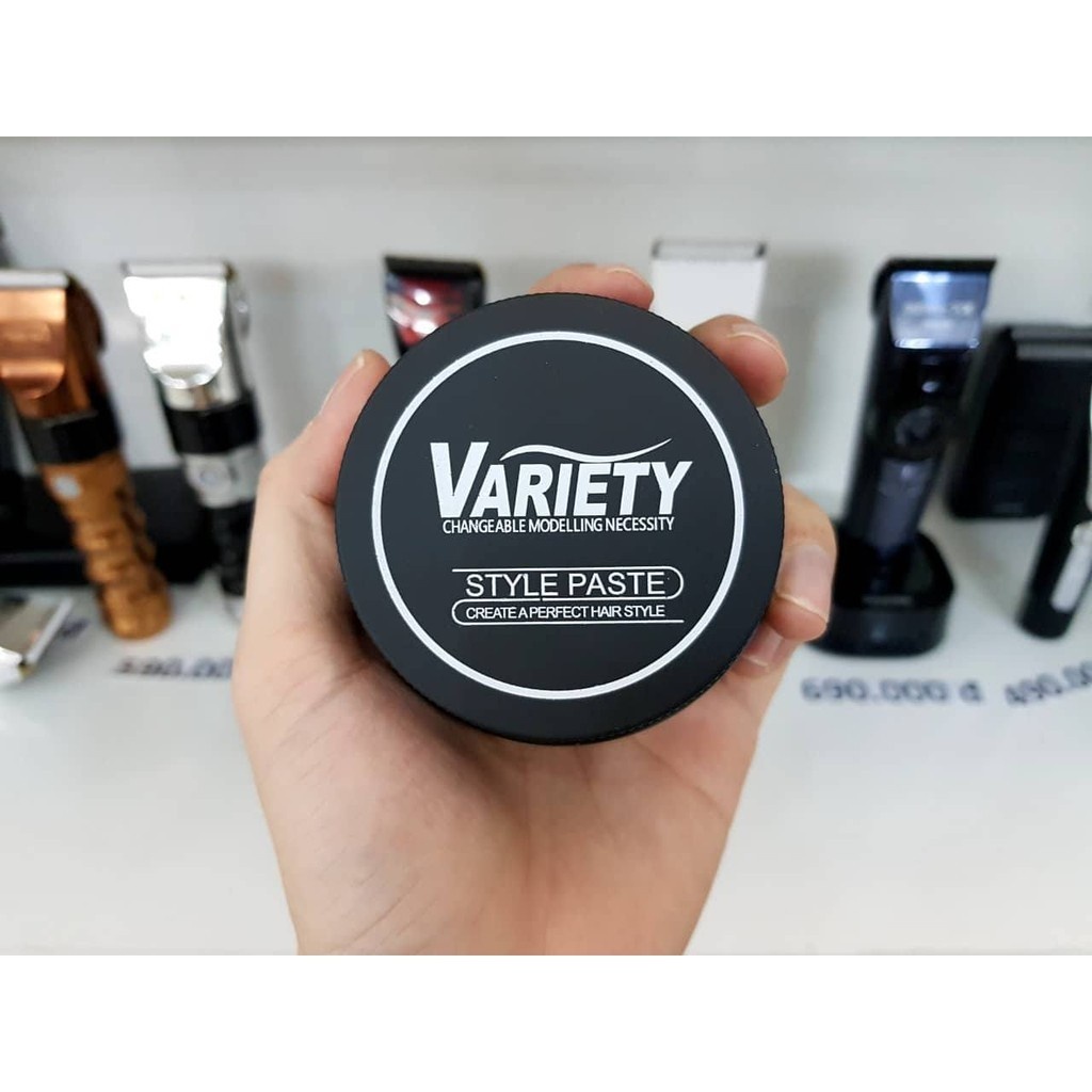 Sáp, Wax Vuốt Tóc Variety Matte Lasting 100gr Tạo Kiểu, Giữ Nếp Cho Tóc. HÀNG CHÍNH HÃNG