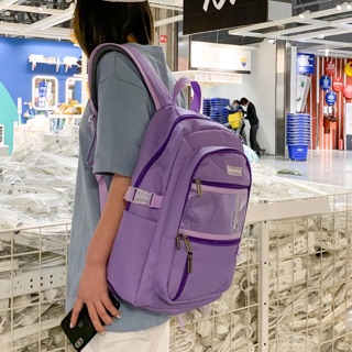 Balo Ulzzang nam, nữ có thể gắn với Vali-6 màu, form+chất ĐẸP💜💛💙💚🧡