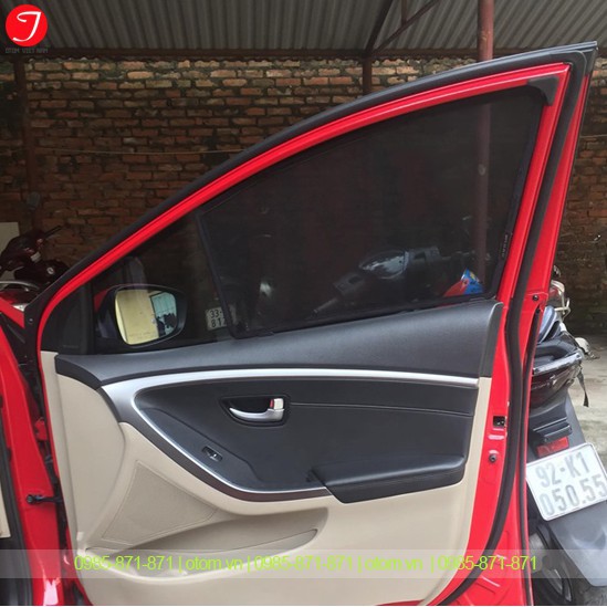 Rèm che nắng Hyundai i30 2015 – 2019 Hàng loại 1, có hút nam châm
