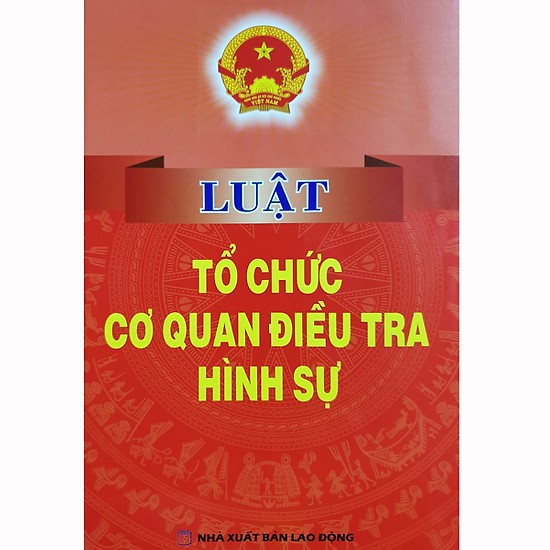 Sách Luật Tổ Chức Cơ Quan Điều Tra Hình Sự