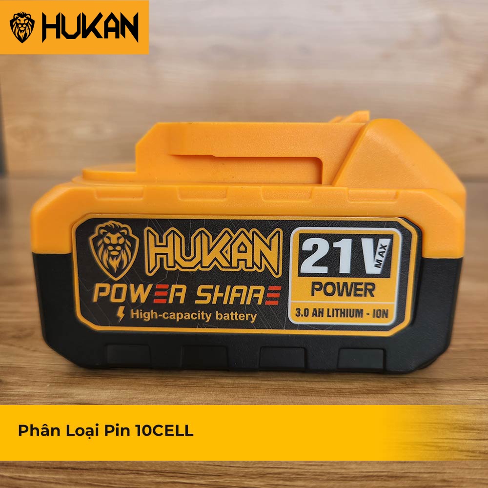 Pin HUKAN Hệ F Tháo Máy 5Cell, 10Cell, 15Cell Chân Pin Phổ Thông Phù Hợp Nhiều Loại Máy Chân Phổ Thông