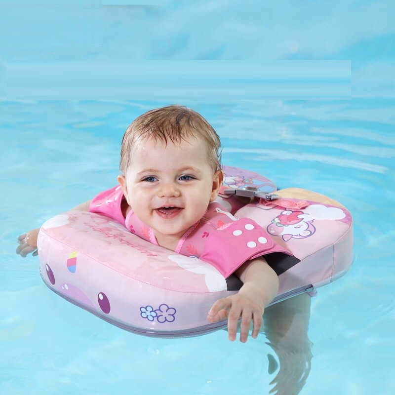 Phao nách không bơm hơi chống lật Mambobaby phao cho bé 3 tháng đến 3 tuổi