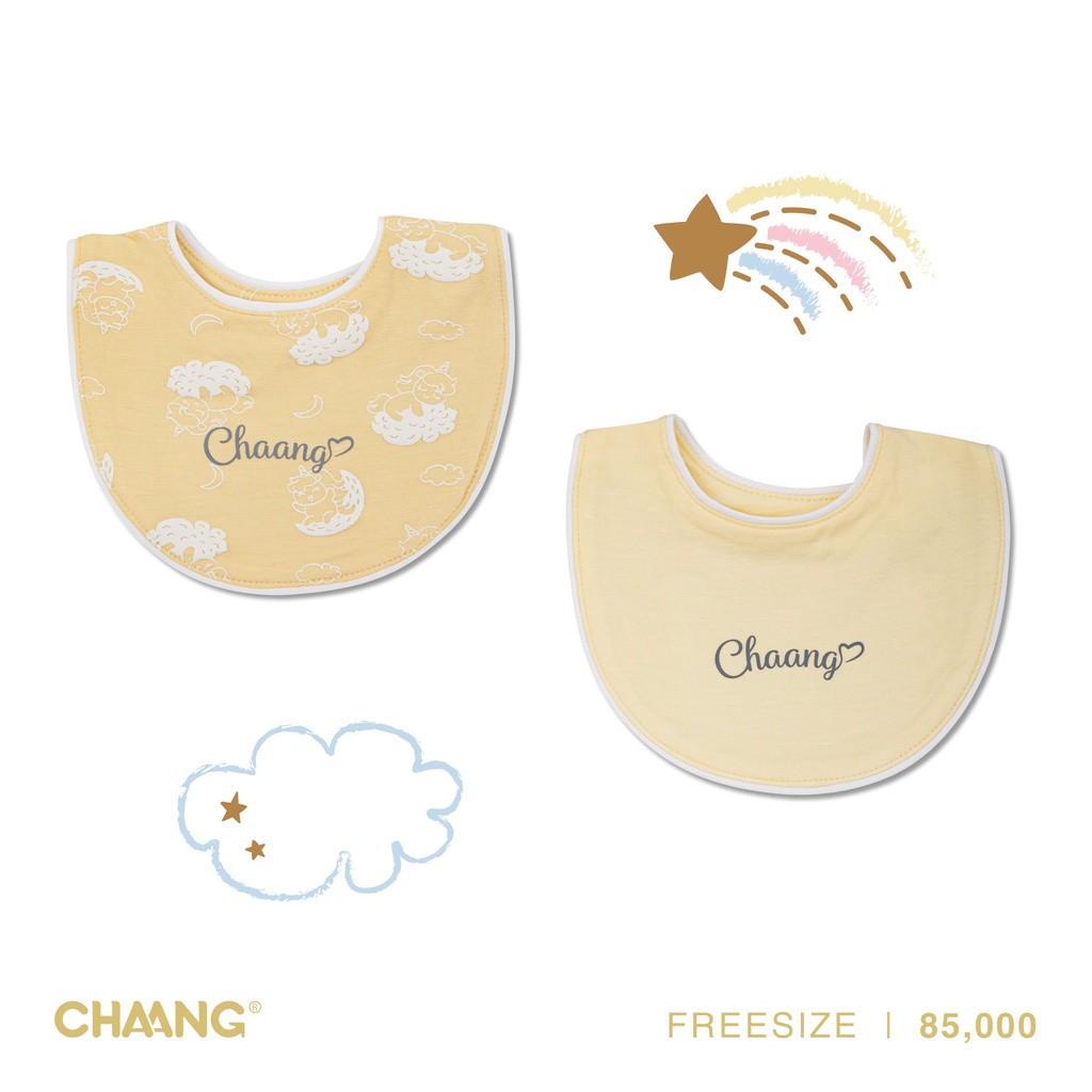Set yếm tròn sơ sinh Chaang- BST sơ sinh Pony&Dino Chaang
