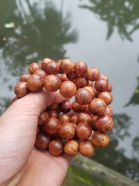 Vòng tay nam nữ gỗ nu huyết long hạt 8ly 10ly 12ly 14ly 16ly 20ly