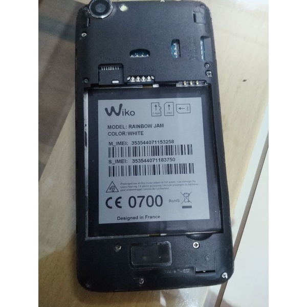 Điện thoại wiko rainbow jam