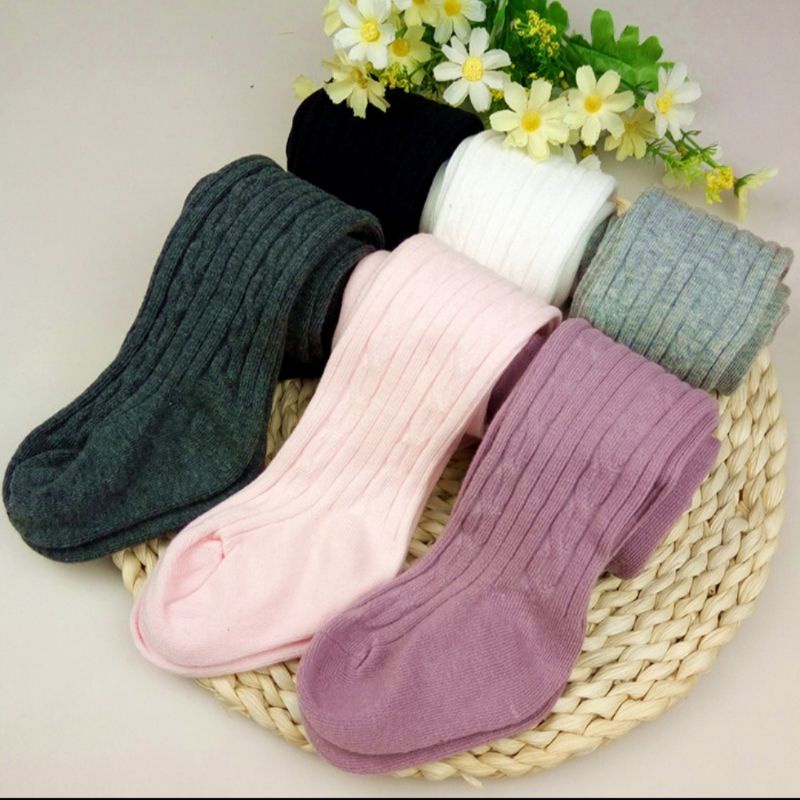 ❌3M-6Y❌QUẦN TẤT LEN TĂM CÓ BÀN CHO BÉ