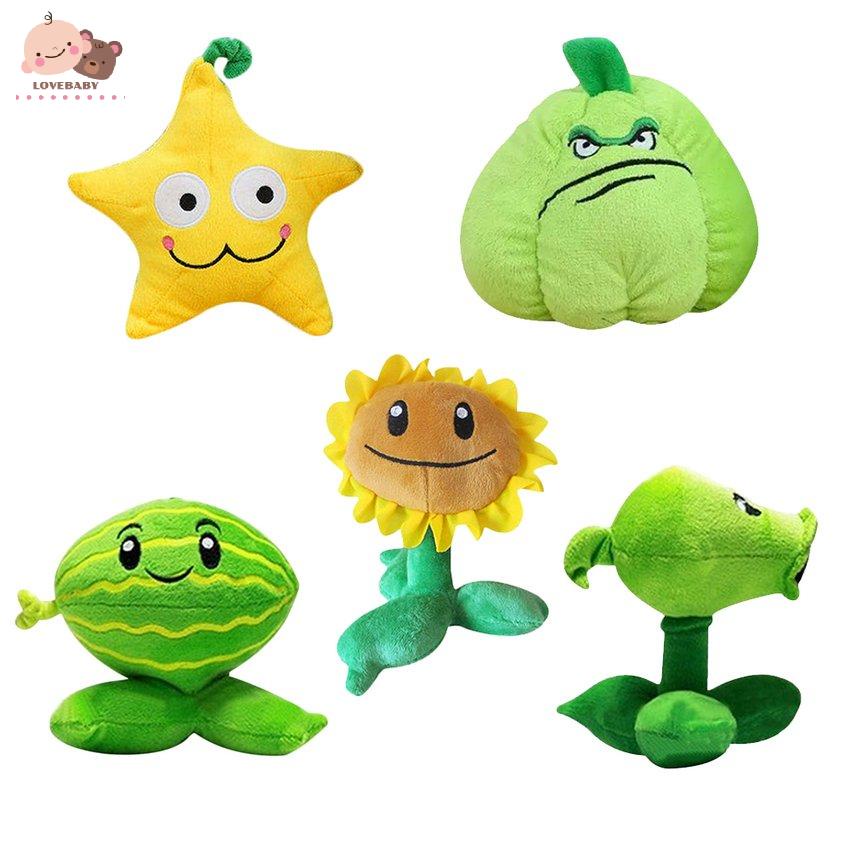 [HOT]Large Plants Vs Zombies Plush Toys Giants Zombie Dolls Pendant Sun Flower