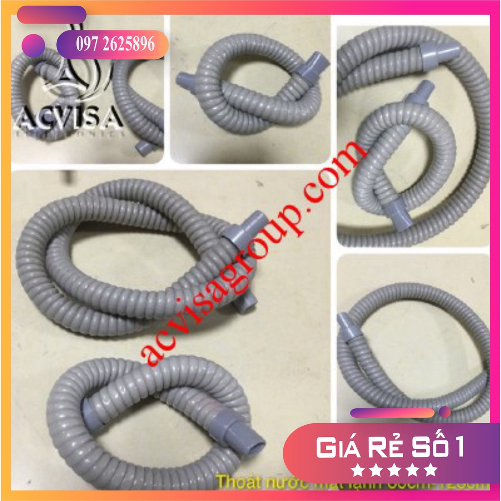 Dây thoát nước mặt lạnh điều hoà - Ống thải nước điều hoà 50cm và 110 cm