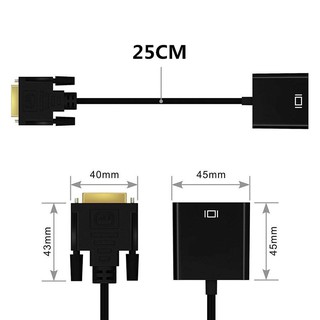 Cáp Chuyển Đổi DVI 24+1 Sang VGA