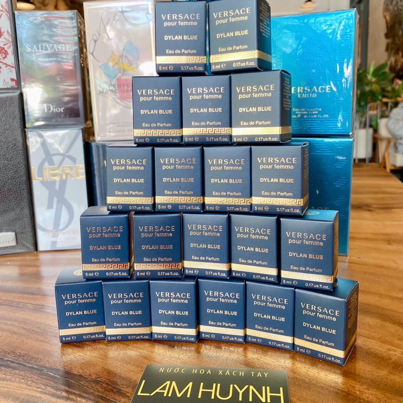 Nước hoa mini VERSACE DYLAN BLUE femme nữ 5ml
