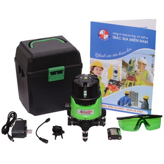 MÁY CÂN MỰC LASER GIMA G168 5 tia + 1 tia dọi tâm + 1 chân máy 1.2m