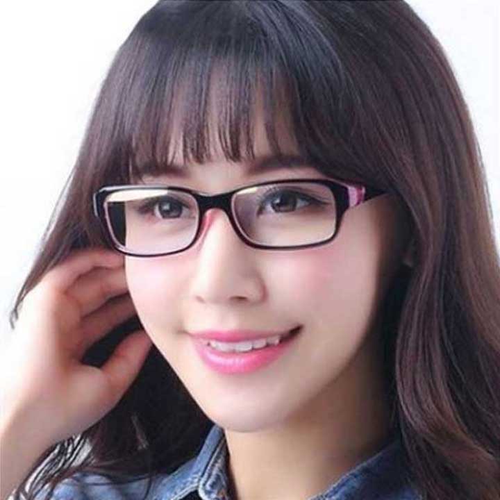 Gọng Kính Thời Trang HDK005T Màu Đen Thời Trang