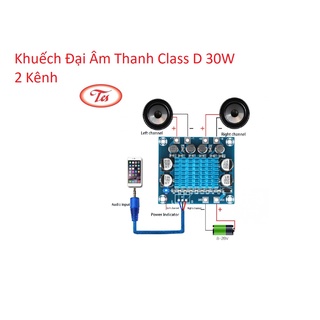 Mạch khuếch đại âm thanh 30w 2 kênh a232