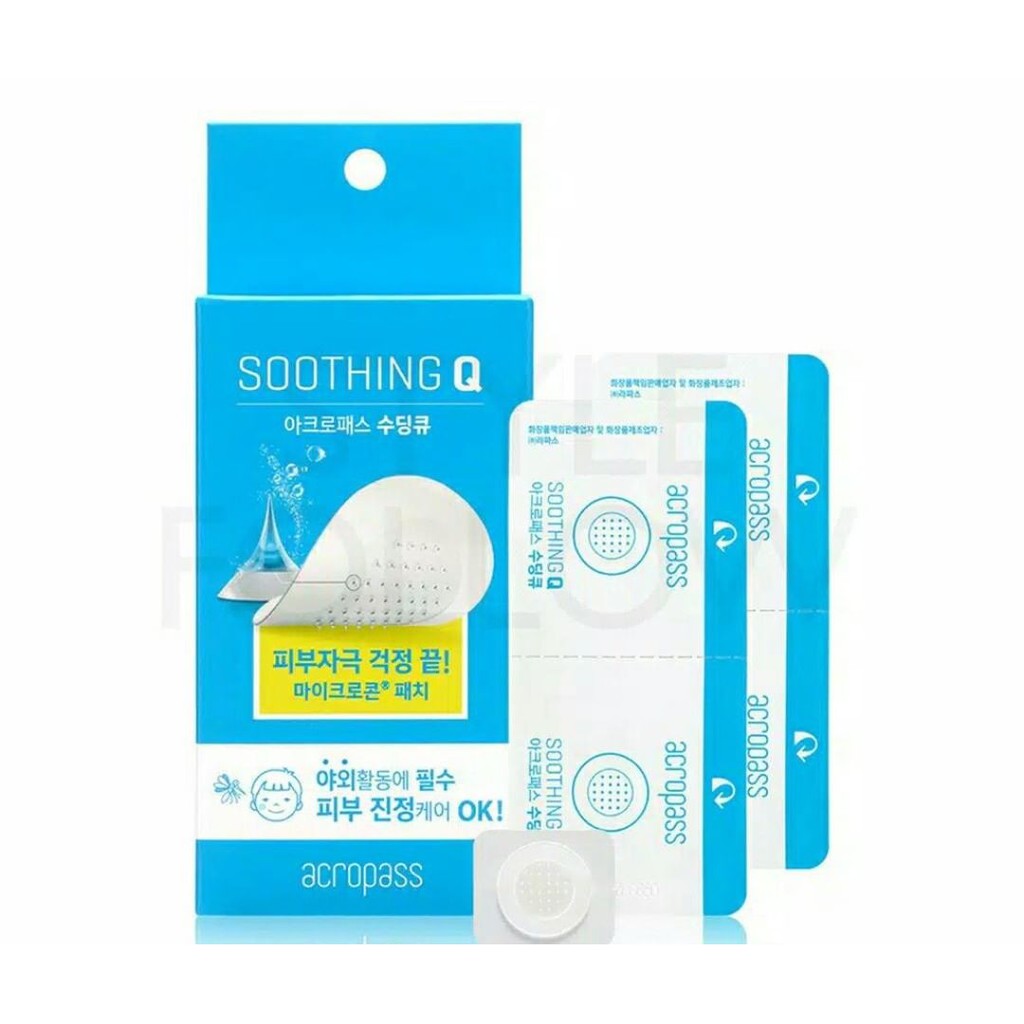 Miếng dán côn trùng đốt hiệu quả, an toàn cho bé AcroPass Soothing Q