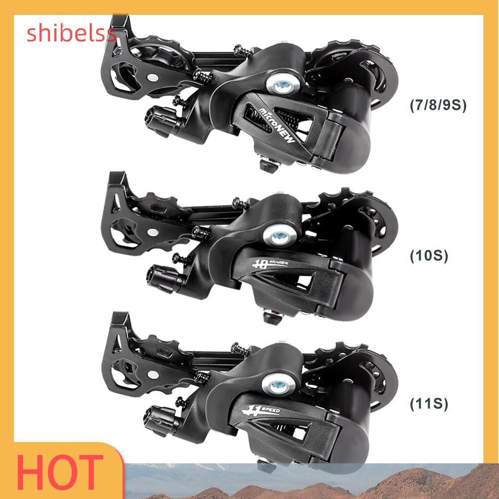 （ʚshibelss）Plastic Steel Bike Rear Trigger Shifter Shift Lever Bicycle Rear Derailleur