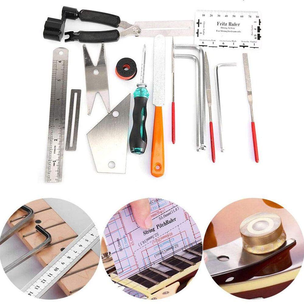 Bộ 20 Dụng Cụ Vệ Sinh Đàn Guitar Chuyên Dụng