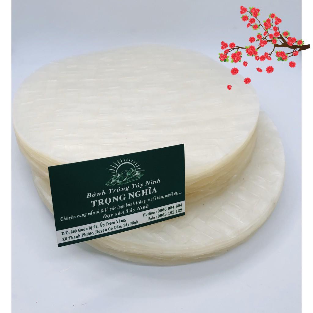 [Mã 77FMCGSALE1 giảm 10% đơn 250K] [500 Gram]- Bánh Tráng Trắng Cuốn Thịt Tây Ninh Trọng Nghĩa | BigBuy360 - bigbuy360.vn