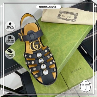 👠👟[ HÀNG CAO CẤP ] Sandal guci giọ viền đá fullbox [ SIÊU HOT ]⚡