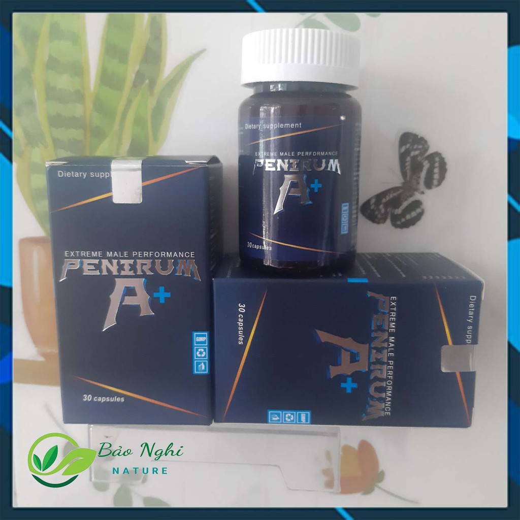 VIÊN UỐNG SINH LÝ PENIRUM A PLUS - Tăng Phong Độ Nâng Bản Lĩnh - Chính Hãng Hộp 30 Viên Phiên Bản Cải Tiến [CÓ CHE TÊN] | BigBuy360 - bigbuy360.vn