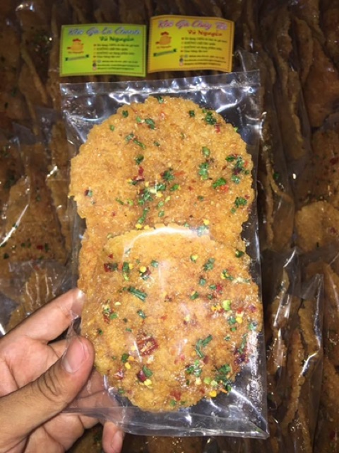 Cơm cháy nước mắm mỡ hành