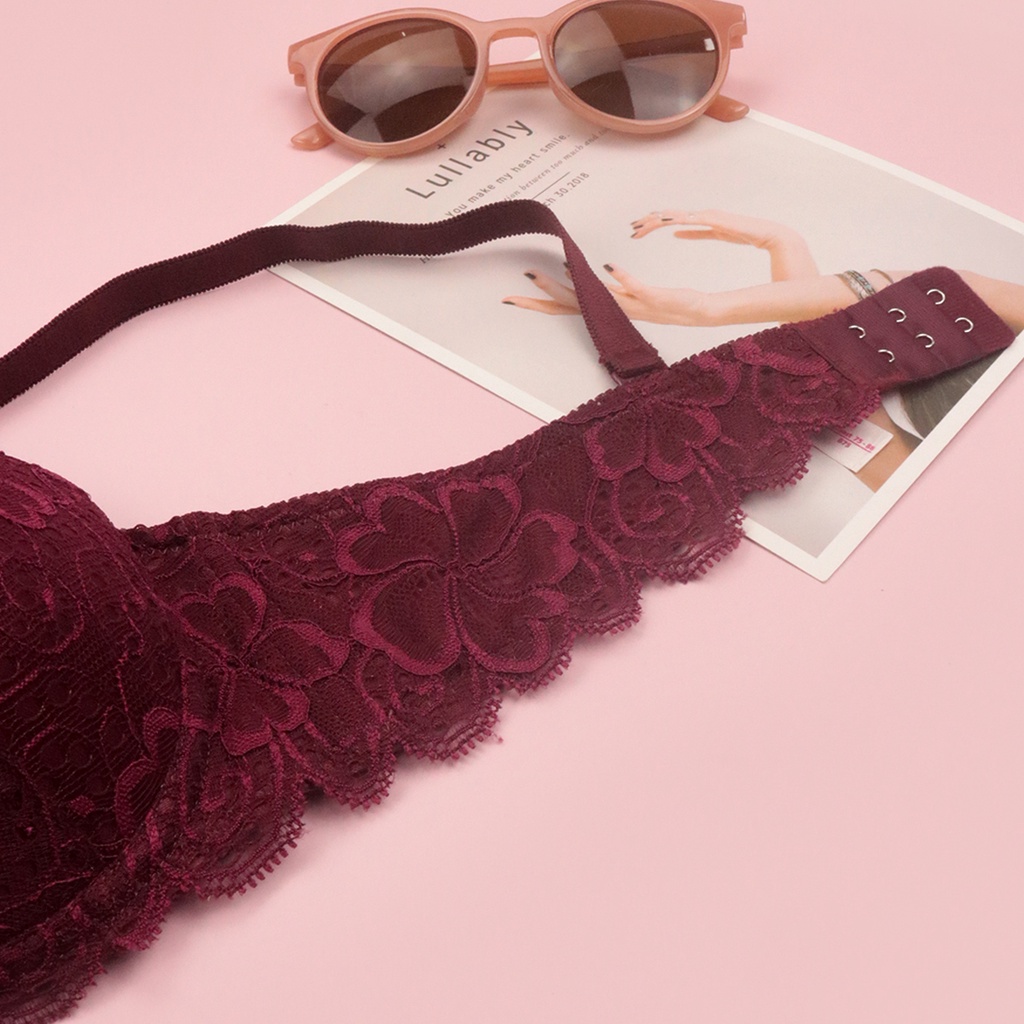 Áo Lót nữ Cao Cấp Luperi SP832 Có Gọng Mút Mềm Quả Lên Siêu Đẩy Nâng Ngực Hiệu Quả Phối Ren Tinh Tế