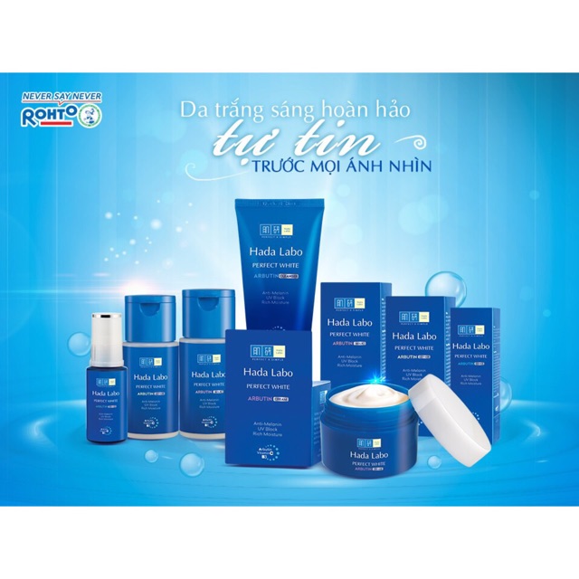 Dung dịch dưỡng trắng Hadalabo Perfect White 40ml hoặc dung dịch chống lão hoá Hadalabo Anti Aging 40ml | BigBuy360 - bigbuy360.vn