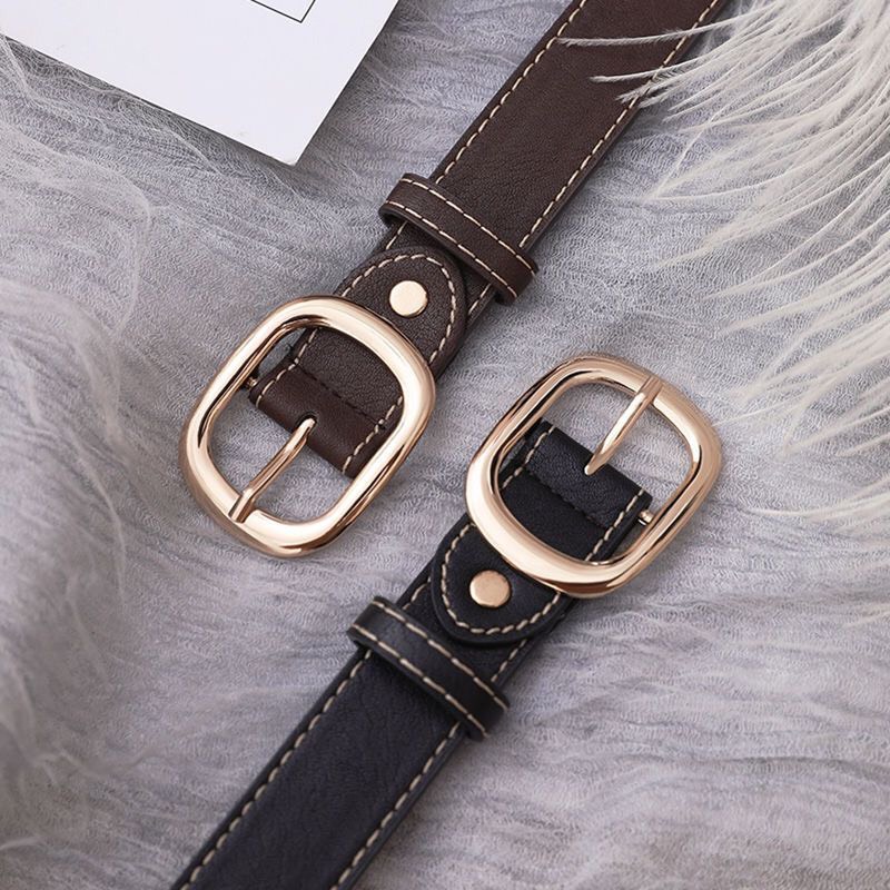 Thắt lưng nữ DN07 dây nịt nữ bảng 2.7cm dây PU thắt lưng quần jean tây thời trang