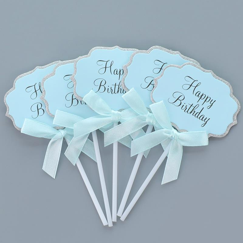 [SIÊU RẺ❤️] – Que cắm HPBD (set 5 que) - Trang trí bánh sinh nhật bánh kem