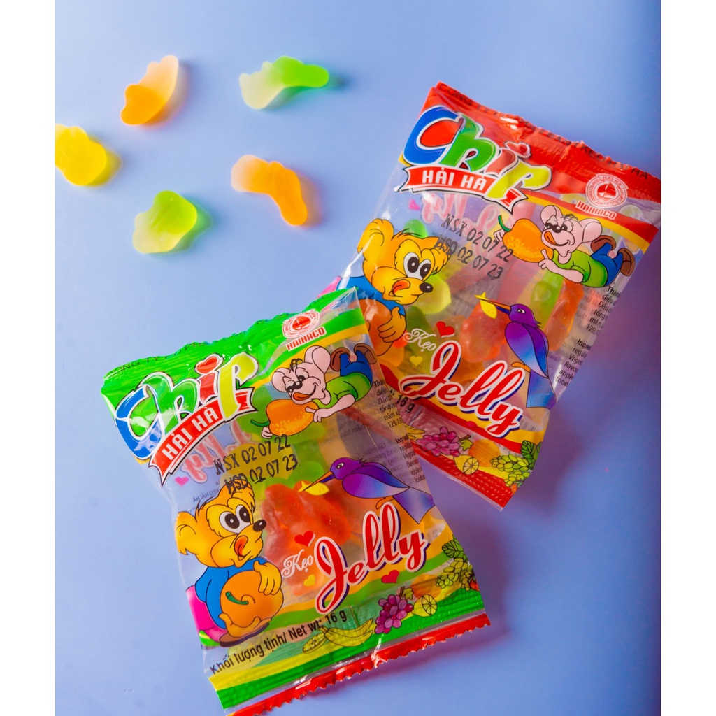 Kẹo Dẻo Jelly Chip Chip Hải Hà (Túi: 16g)