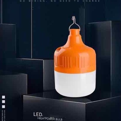 Bóng Đèn Tích Điện kèm dây sạc 60-100-150w Siêu Sáng Tiện Lợi Gọn Nhẹ Hàng Cao Cấp Nhập Khẩu Châu Âu