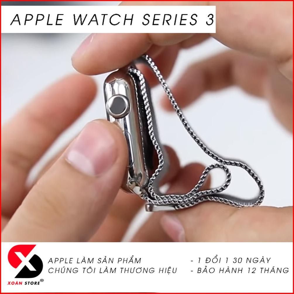 Đồng hồ Apple Watch Series 3 Thép 38mm & 42mm đẹp như mới bảo hành chính hãng 12 tháng 1 đổi 1 tại Fan Táo