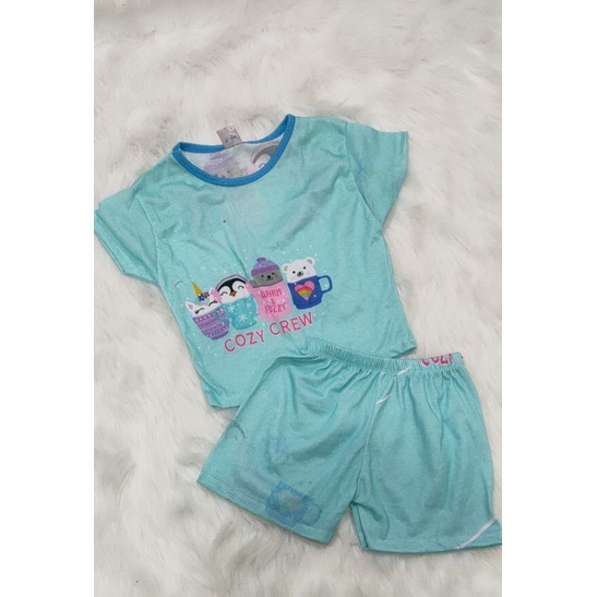 Bộ tay ngắn quần short thun cotton cho bé trai/ gái