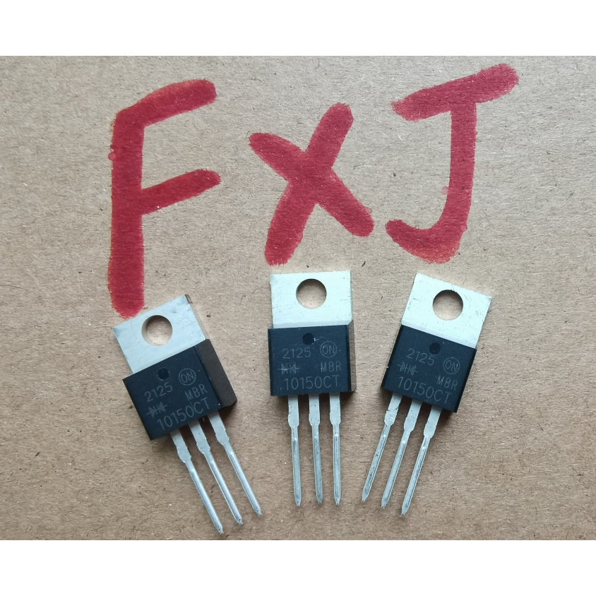 ((10 Cái) Đầu Sắt MBR10100CT MBR10150CT MBR10200CT Diode Chỉnh Lưu Shottky TO-220