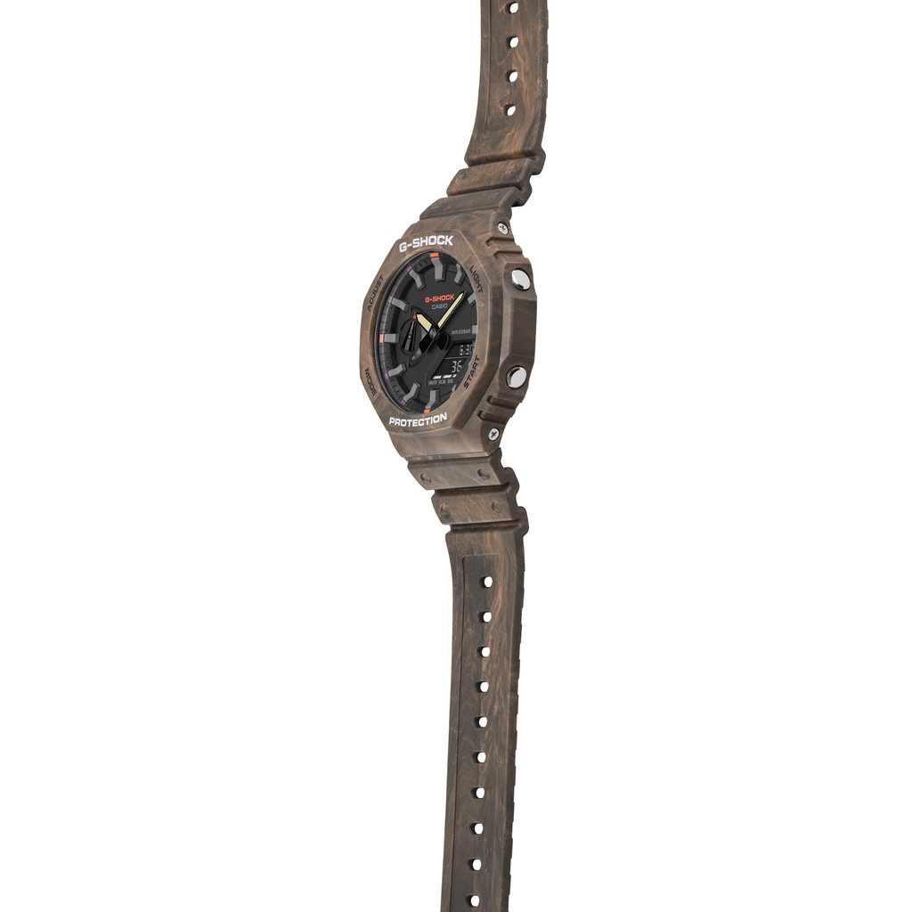 Đồng hồ nam Casio G-Shock GA-2100 / GA-2100FR-5A chống va đập, chống nước 200m, hàng chính hãng