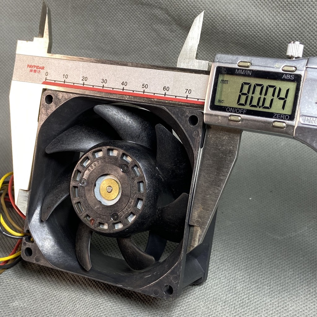 QUẠT 8 cm, SANYO, 12V 3.8A. San Ace 80, 9GV0812P1G04. GIÓ SIÊU MẠNH