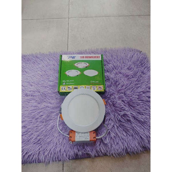 Đèn âm trần MPE 7w-9w-12w,downlight chính hãng MPE