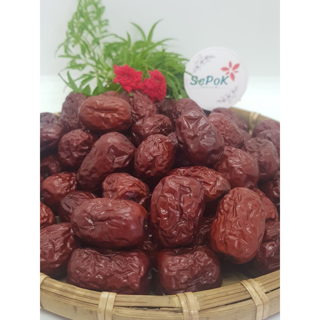 Táo Đỏ Sấy Khô -Túi 500g-Sepok