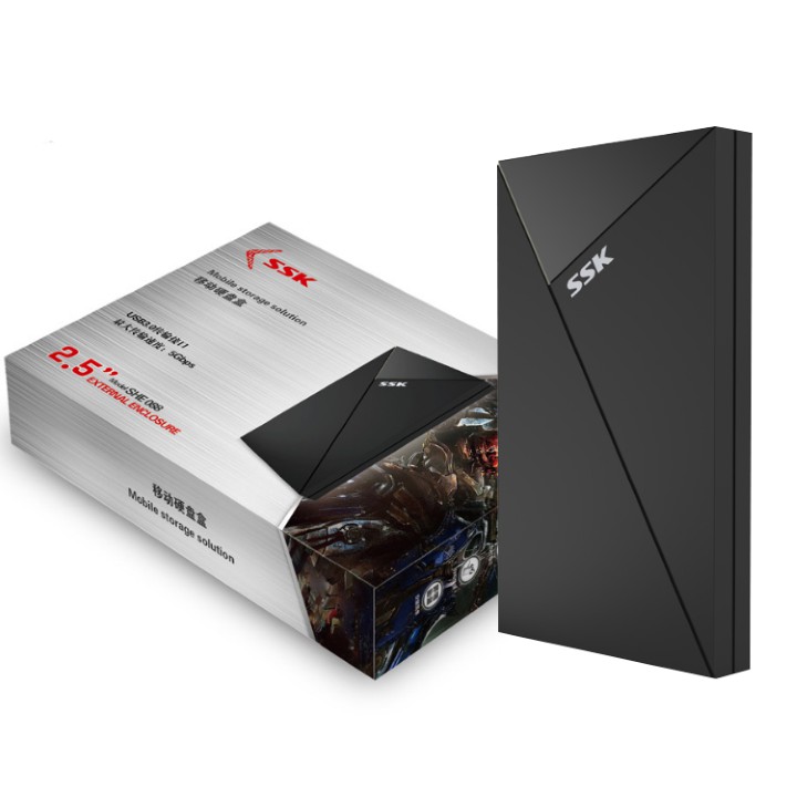HDD BOX SATA 2.5 USB 3.0 SSK SHE 090