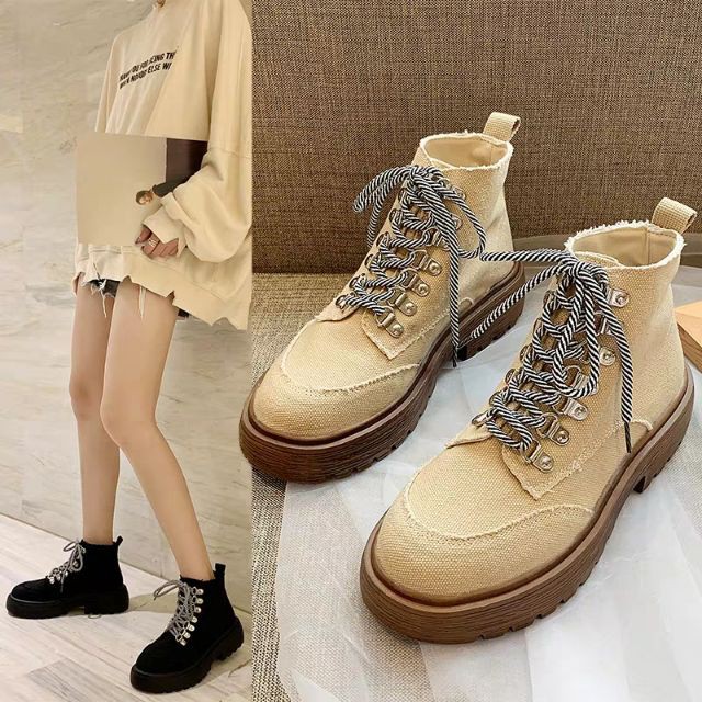 G1Order boots cao cổ vải dù nằm trong bộ sưu tập những item bán chạy nhất bên Trung, hàng quảng châu loại đẹp